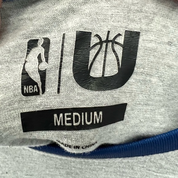 Vintage EUC NBA Chicago Bulls 3/4 Sleeve Tee American Flag Pride Size Small - Picture 3 of 4